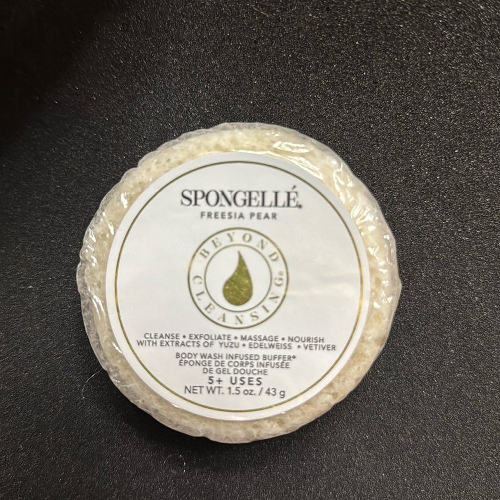 Spongelle freesia pear